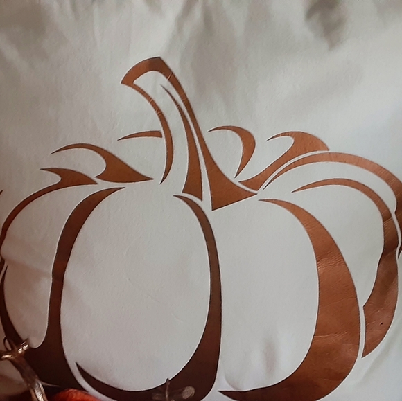 Fall Decor Throw Pillow & Blanket Bundle - Picture 2 of 4